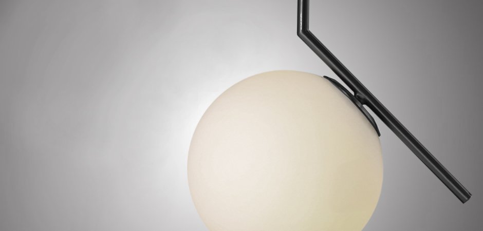 Светильник Flos IC Lighting Black Pendant Lamp Светильник Flos IC Lighting Black Pendant Lamp - Loft-Concept в Липецке