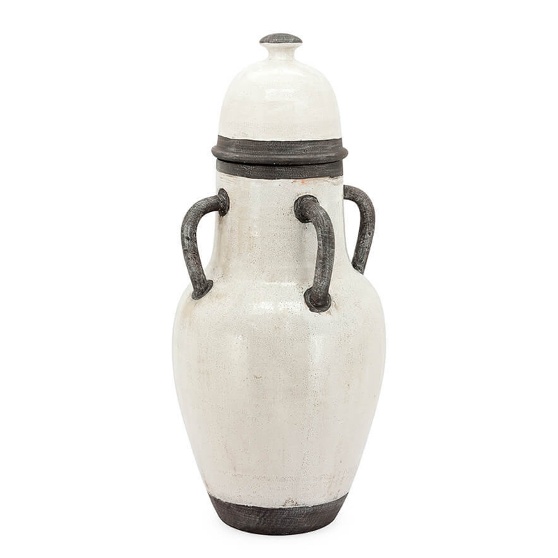 Ваза VASE BERENICE TOTEM Молочный Ваза VASE BERENICE TOTEM Молочный в Липецке | Loft Concept