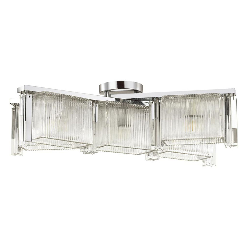 Люстра Madelen Chrome Chandelier 5 Хром Прозрачный (Transparent) Люстра Madelen Chrome Chandelier 5 Хром Прозрачный (Transparent) в Липецке | Loft Concept