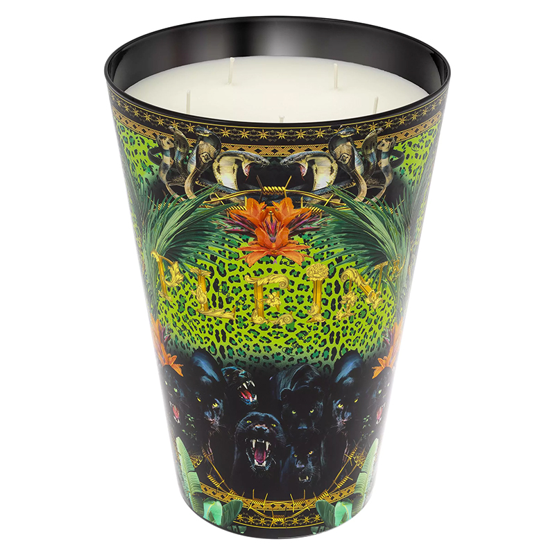 Свеча Philipp Plein Candle Jungle XL Черный Мульти Свеча Philipp Plein Candle Jungle XL Черный Мульти в Липецке | Loft Concept