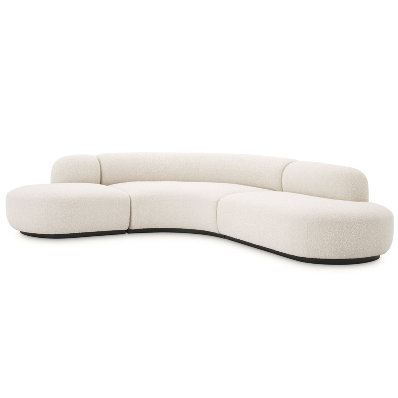 Диван Eichholtz Sofa Bjorn Кремовый Черный Диван Eichholtz Sofa Bjorn Кремовый Черный в Липецке | Loft Concept
