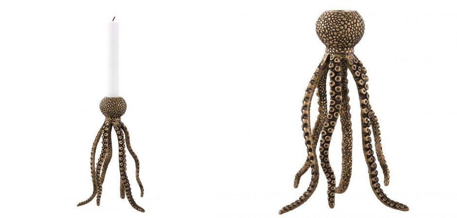 Подсвечник Eichholtz Candle Holder Octopus Подсвечник Eichholtz Candle Holder Octopus - Loft-Concept в Липецке
