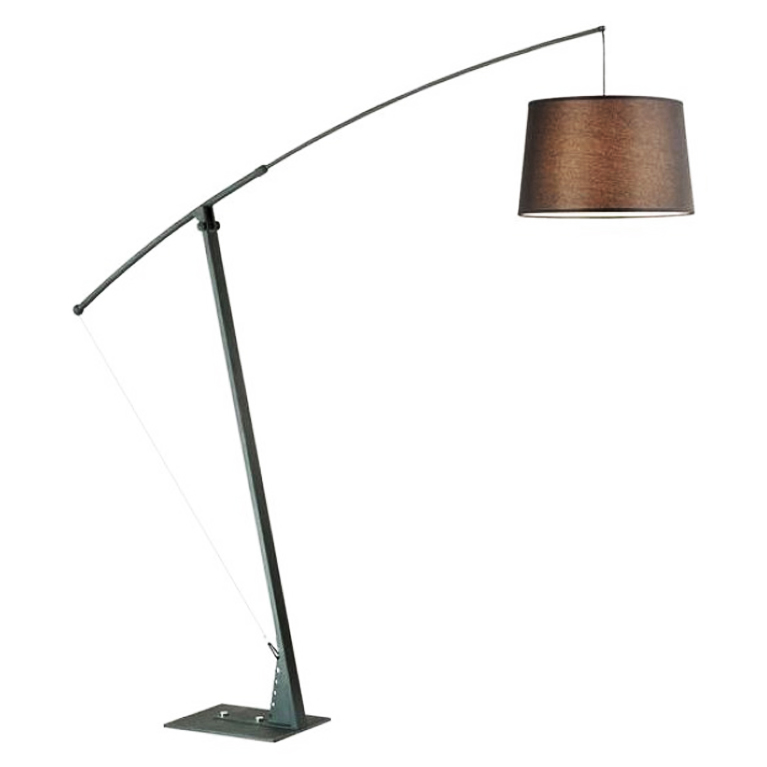 Торшер Floor Lamp Colin black Коричневый Торшер Floor Lamp Colin black Коричневый в Липецке | Loft Concept