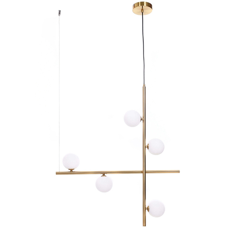Люстра Crossed Lines B.LUX C Ball Медь Белый Люстра Crossed Lines B.LUX C Ball Медь Белый в Липецке | Loft Concept