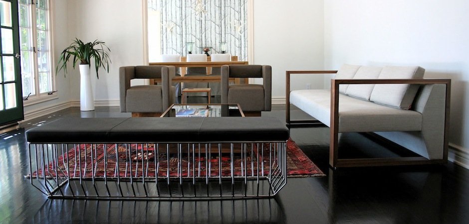 Банкетка Reza Feiz leather Bench Банкетка Reza Feiz leather Bench - Loft-Concept в Липецке