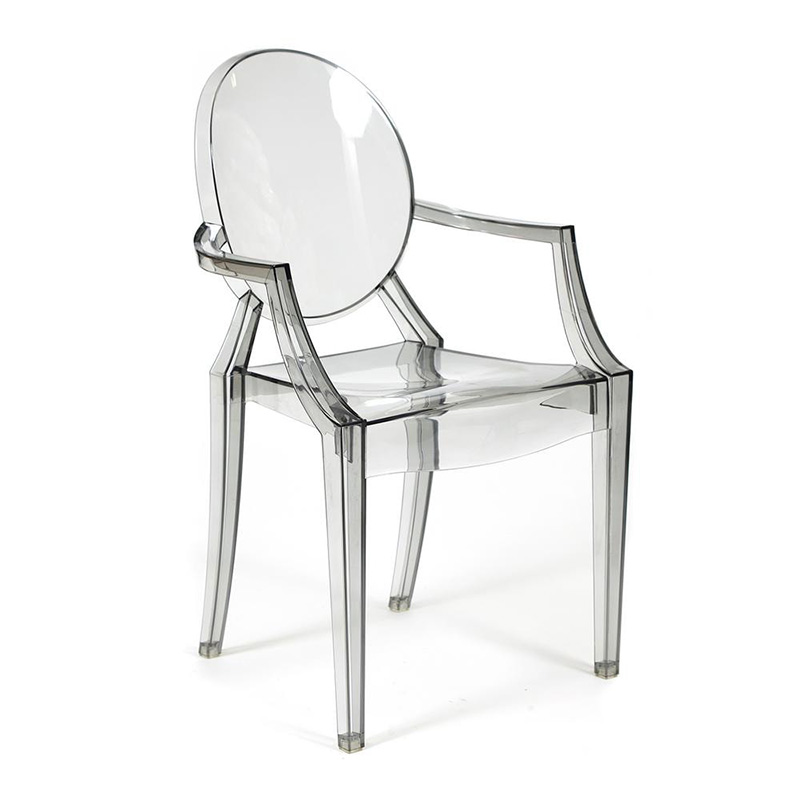Стул Transparent Chair серый Прозрачный Серый Стул Transparent Chair серый Прозрачный Серый в Липецке | Loft Concept
