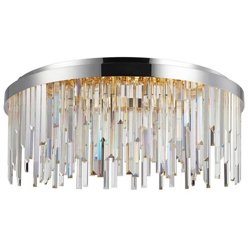 Потолочная люстра Luxxu Crysral Chandelier 65 Хром Прозрачный (Transparent) Потолочная люстра Luxxu Crysral Chandelier 65 Хром Прозрачный (Transparent) в Липецке | Loft Concept
