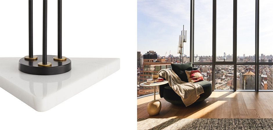Торшер Arteriors STEFAN FLOOR TORCHIERE Торшер Arteriors STEFAN FLOOR TORCHIERE - Loft-Concept в Липецке