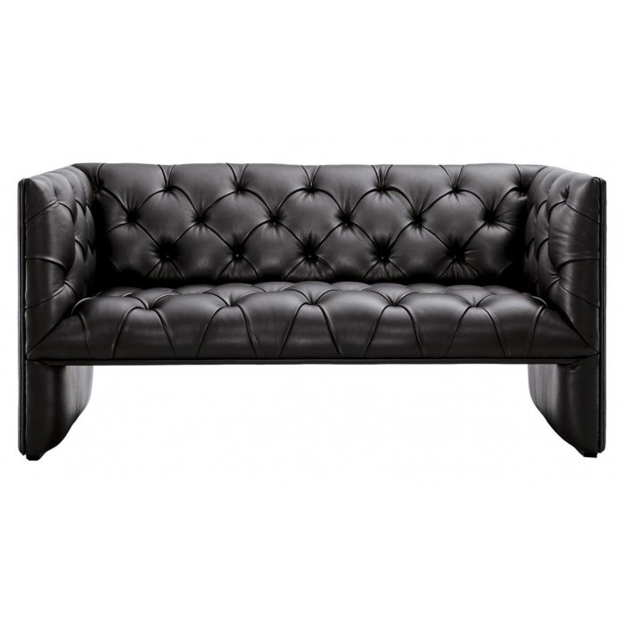 Диван Edwards Loveseat Черный Диван Edwards Loveseat Черный в Липецке | Loft Concept