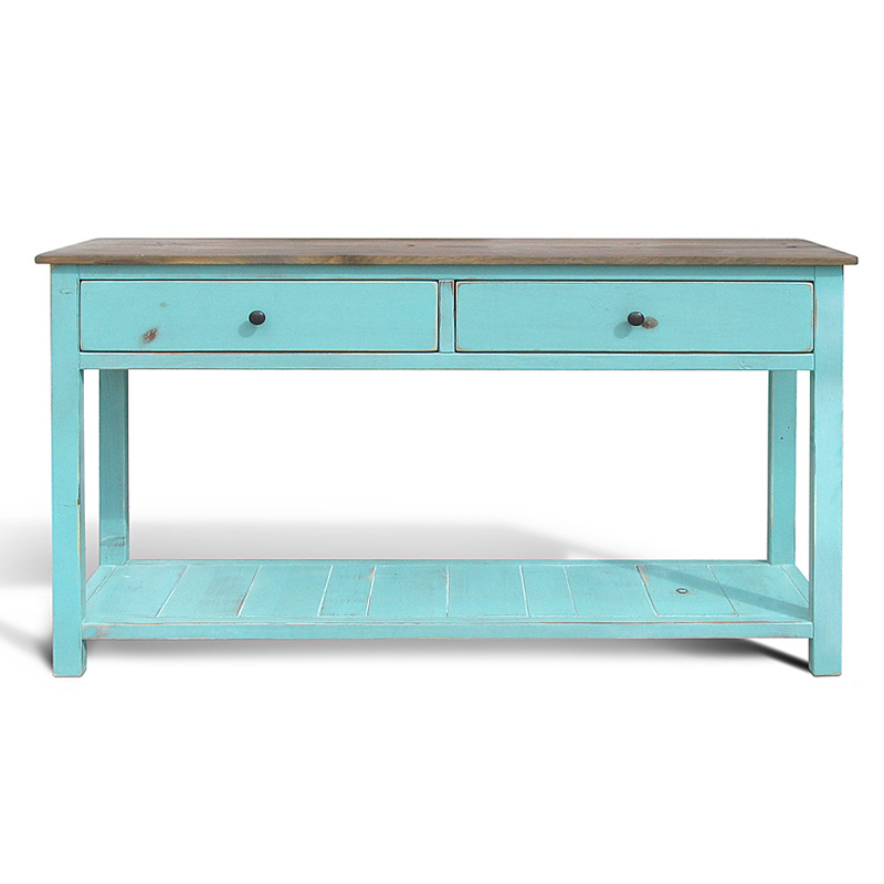 Консоль Bende Provence HARMONIE Turquoise Бирюзовый Консоль Bende Provence HARMONIE Turquoise Бирюзовый в Липецке | Loft Concept