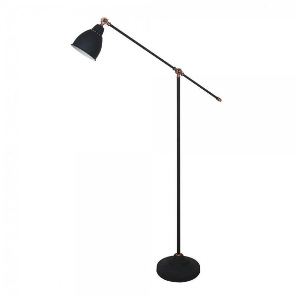 Торшер Holder Floor Lamp Black Черный Торшер Holder Floor Lamp Black Черный в Липецке | Loft Concept