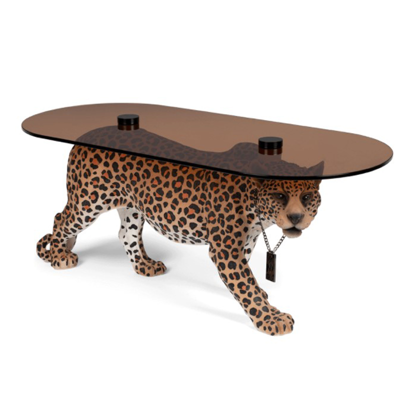 Кофейный стол DOPE AS HELL COFFEE TABLE SPOTTED Коричневый Кофейный стол DOPE AS HELL COFFEE TABLE SPOTTED Коричневый в Липецке | Loft Concept