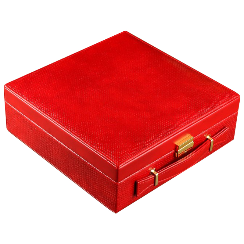 Шкатулка Rowan Jewerly Organizer Box red Красный Шкатулка Rowan Jewerly Organizer Box red Красный в Липецке | Loft Concept