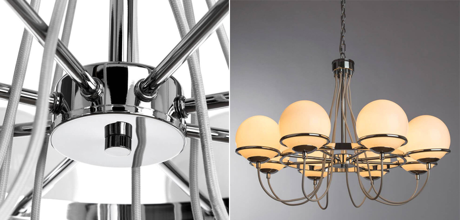 Люстра Melissa Chandelier Chromium Люстра Melissa Chandelier Chromium - Loft-Concept в Липецке