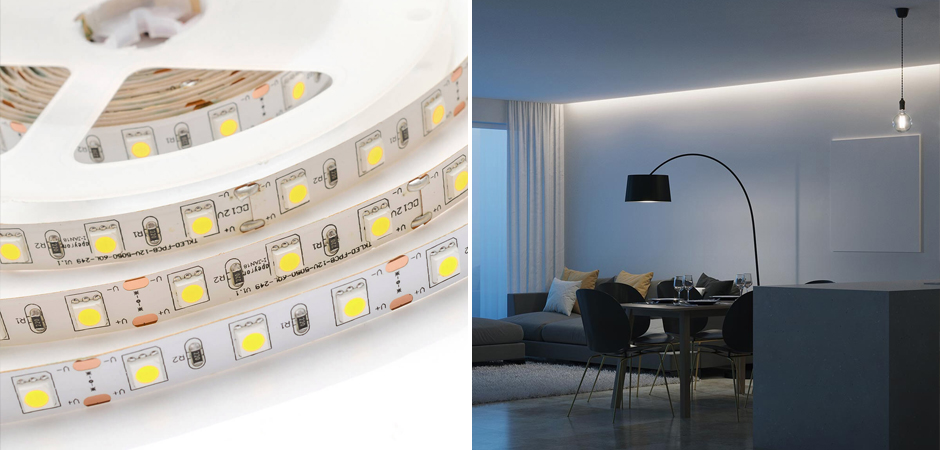 Светодиодная лента 60LED/m 5050SMD холодный белый 5M Светодиодная лента 60LED/m 5050SMD холодный белый 5M - Loft-Concept в Липецке