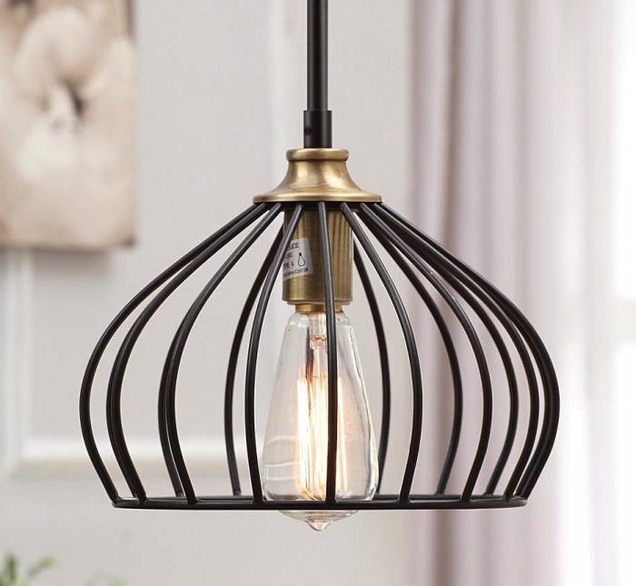 Подвесной светильник Loft Teardrop Metal Pendant Черный Подвесной светильник Loft Teardrop Metal Pendant Черный в Липецке | Loft Concept