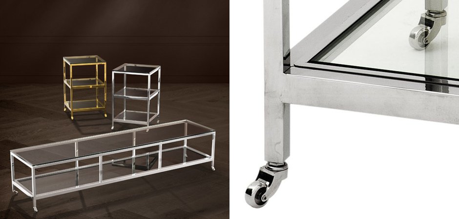 Приставной стол Eichholtz Side Table Hutton Приставной стол Eichholtz Side Table Hutton - Loft-Concept в Липецке