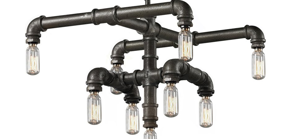 Люстра Water Pipe Connect T9 II Люстра Water Pipe Connect T9 II - Loft-Concept в Липецке