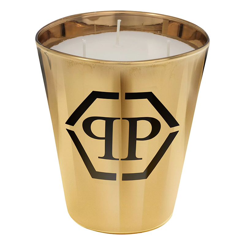 Свеча Philipp Plein Candle Empire Gold M Золотой Черный Белый Свеча Philipp Plein Candle Empire Gold M Золотой Черный Белый в Липецке | Loft Concept
