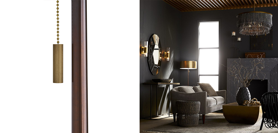 Торшер Arteriors VIOLETTA FLOOR LAMP Торшер Arteriors VIOLETTA FLOOR LAMP - Loft-Concept в Липецке