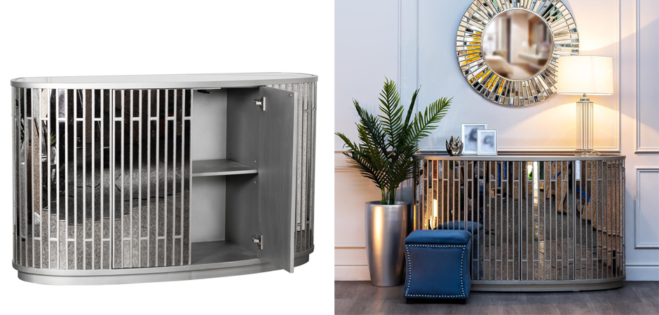 Комод зеркальный Mirror Blocks Commode Комод зеркальный Mirror Blocks Commode - Loft-Concept в Липецке