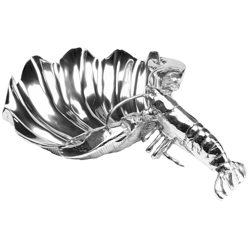 Блюдо Chrome Lobster Хром Блюдо Chrome Lobster Хром в Липецке | Loft Concept