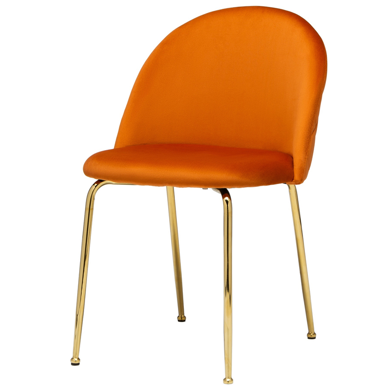 Стул Vendramin Dining Chair terracotta Терракотовый Глянцевое золото Стул Vendramin Dining Chair terracotta Терракотовый Глянцевое золото в Липецке | Loft Concept