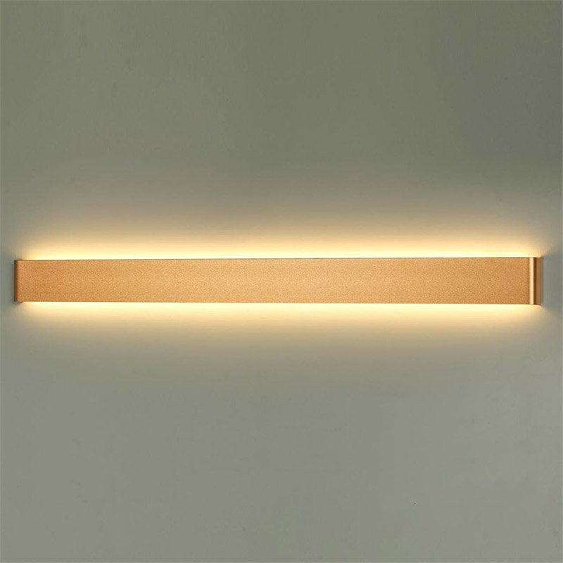 Бра Obverse Gold Long Wall lamp матовое золото Бра Obverse Gold Long Wall lamp матовое золото в Липецке | Loft Concept
