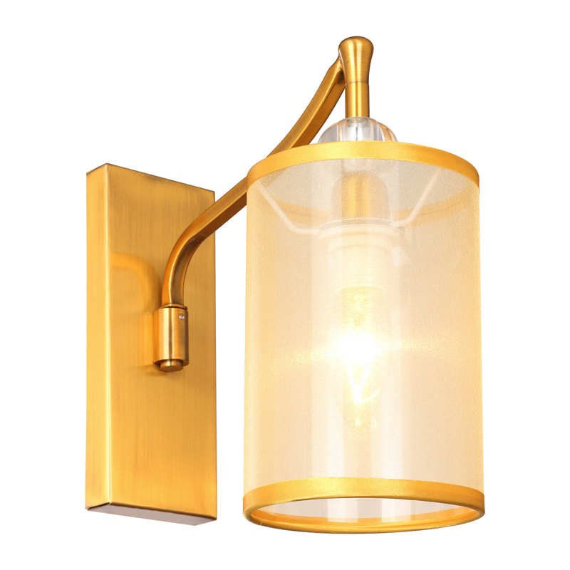 Бра Boniface Sconce Латунь Золотой Шампань Прозрачный Бра Boniface Sconce Латунь Золотой Шампань Прозрачный в Липецке | Loft Concept