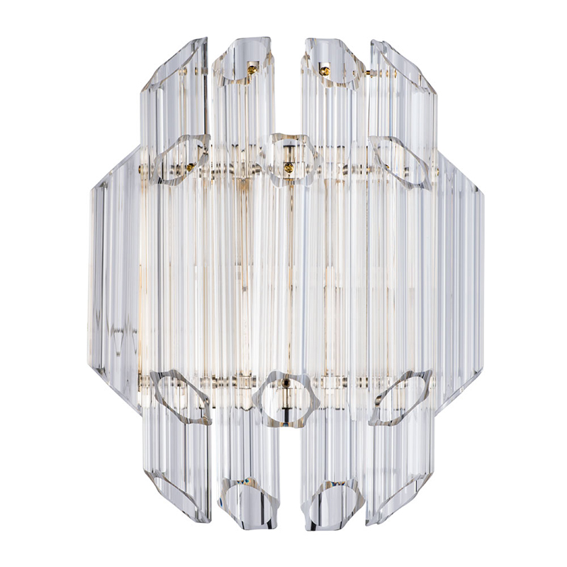 Бра Hexagon Tube Light Crystal wall lamp Прозрачный Бра Hexagon Tube Light Crystal wall lamp Прозрачный в Липецке | Loft Concept