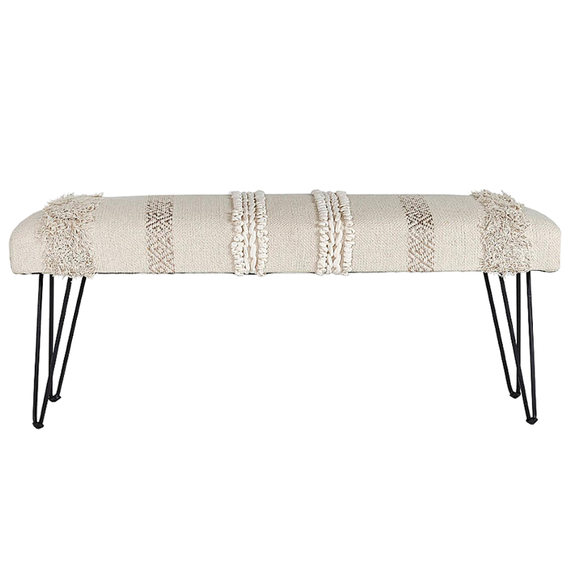 Оттоманка Ivory Kilim Ornament ivory ( слоновая кость ) в Липецке | Loft Concept 