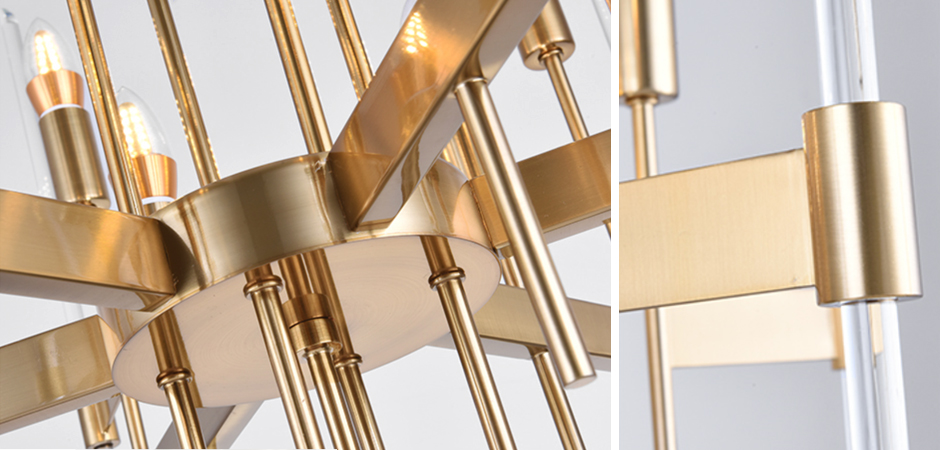 Bari Light Chandelier Aged Brass Bari Light Chandelier Aged Brass - Loft-Concept в Липецке