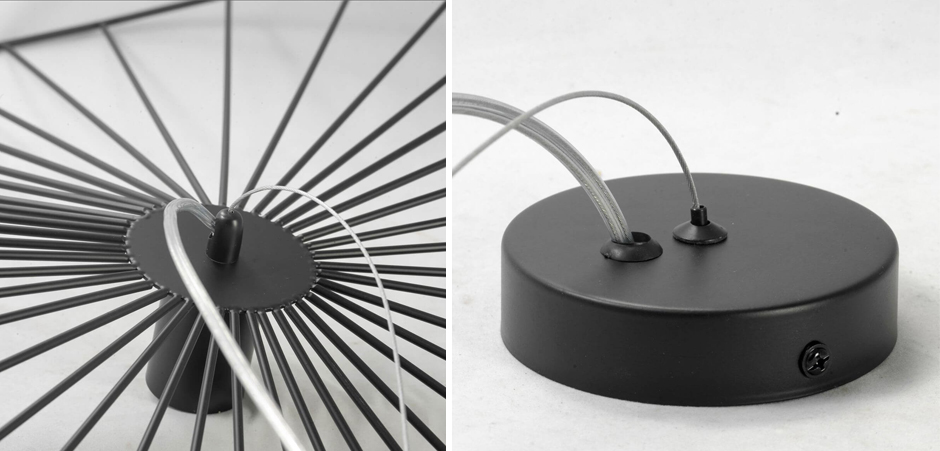 Светильник Friture Vertigo Pendant Black 95 - фото №1