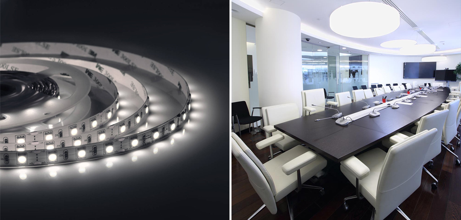 Светодиодная лента 14,4W/m 60Led/m 5050SMD холодный белый Светодиодная лента 14,4W/m 60Led/m 5050SMD холодный белый - Loft-Concept в Липецке