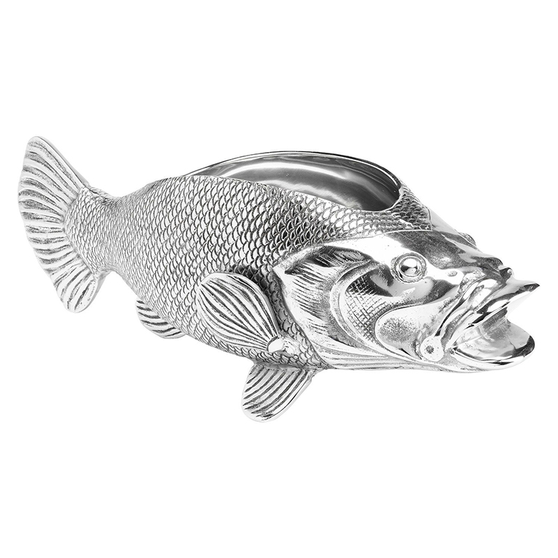 Чаша серебряная Рыбка Silver Fish Серебряный Чаша серебряная Рыбка Silver Fish Серебряный в Липецке | Loft Concept