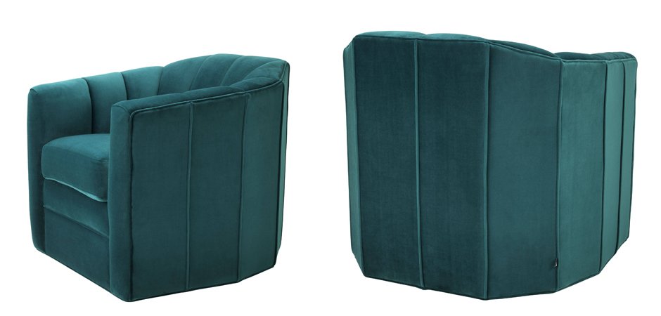 Кресло Eichholtz Chair Delancey Sea Green Кресло Eichholtz Chair Delancey Sea Green - Loft-Concept в Липецке