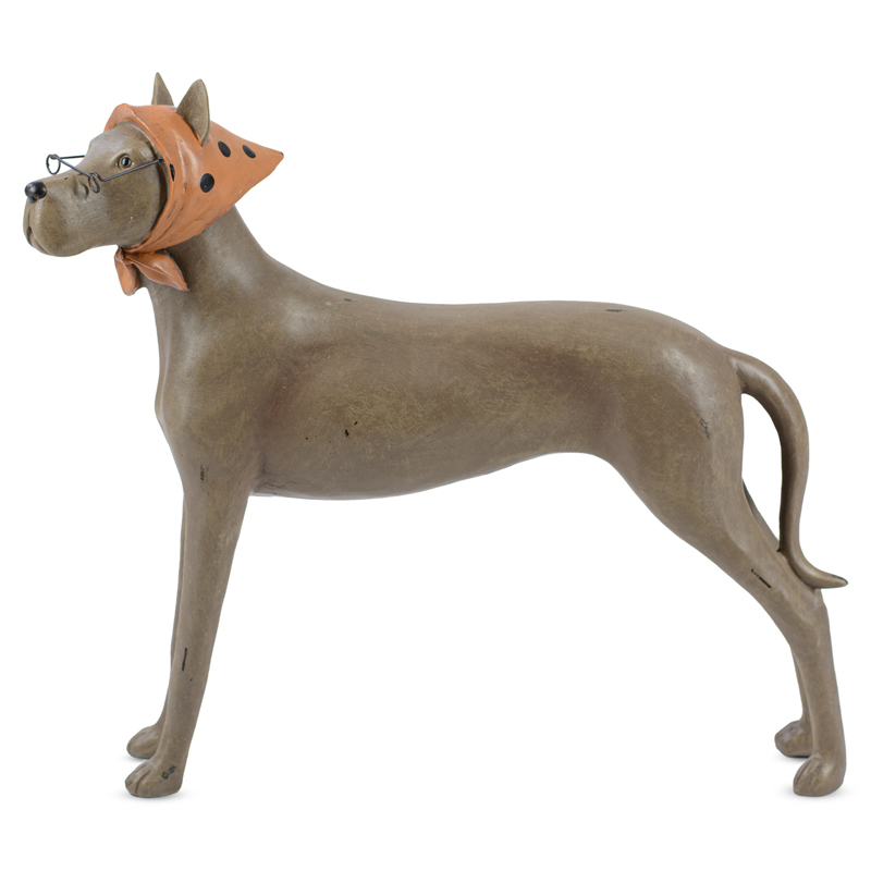 Статуэтка Clever Dog Коричневый Оранжевый Статуэтка Clever Dog Коричневый Оранжевый в Липецке | Loft Concept
