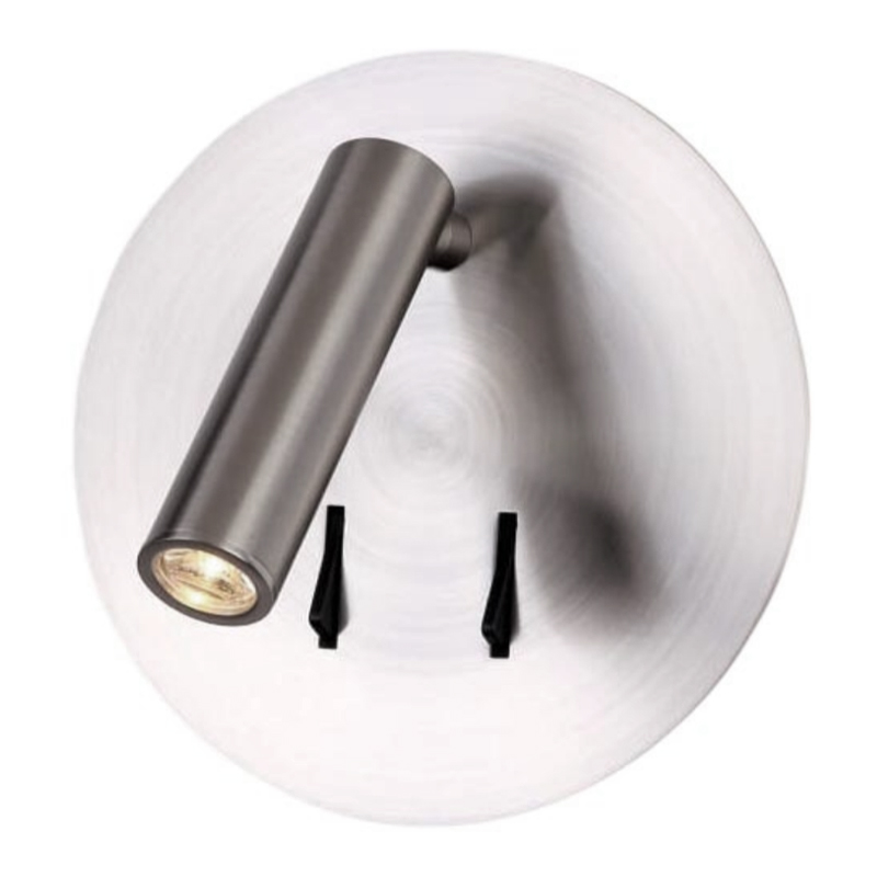 Настенный спот Nickel Circle Spot Wall Lamp Никель Настенный спот Nickel Circle Spot Wall Lamp Никель в Липецке | Loft Concept