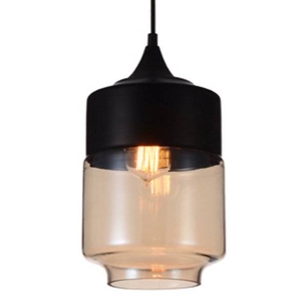 Подвесной светильник Smoke Glass Light Pendant Drum Подвесной светильник Smoke Glass Light Pendant Drum в Липецке | Loft Concept
