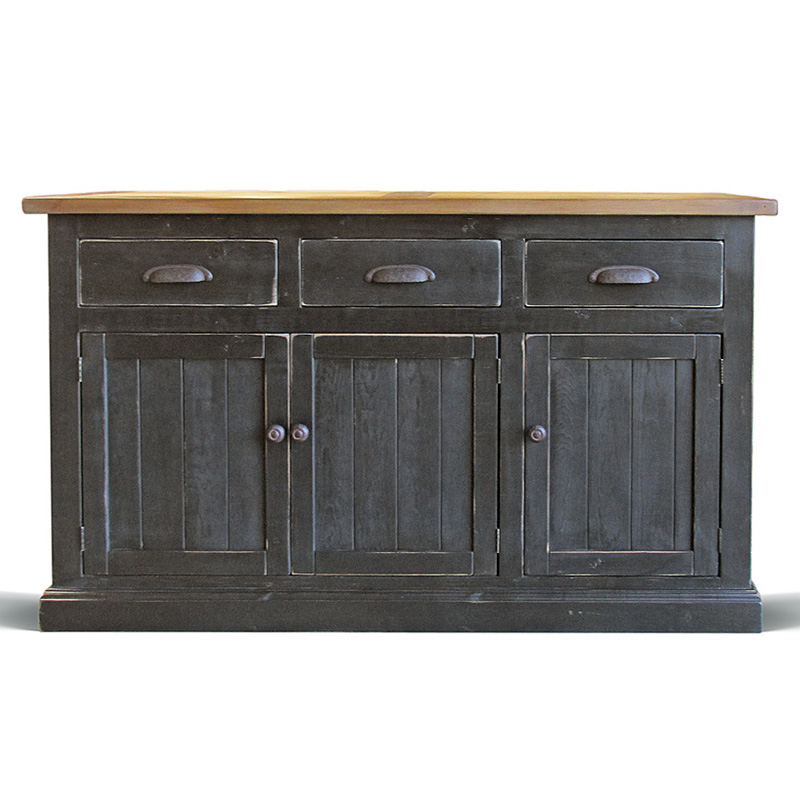 Комод в стиле прованс Brigida Provence HARMONIE Weathered Charcoal Черный Черный Комод в стиле прованс Brigida Provence HARMONIE Weathered Charcoal Черный Черный в Липецке | Loft Concept