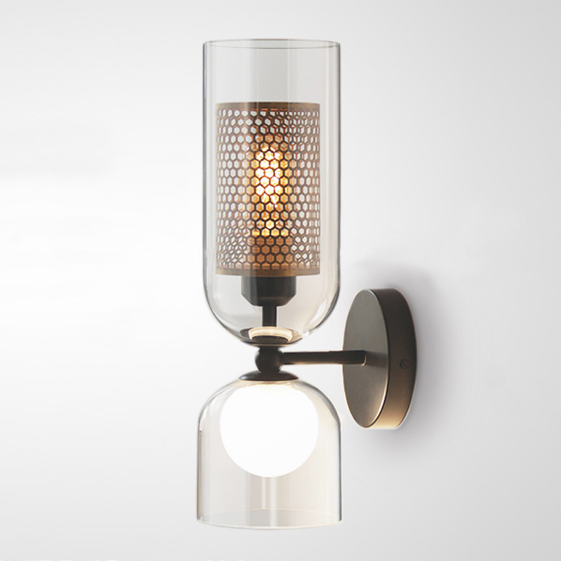 Бра Perforation Vico Lamp Прозрачный Черный Бронза Бра Perforation Vico Lamp Прозрачный Черный Бронза в Липецке | Loft Concept