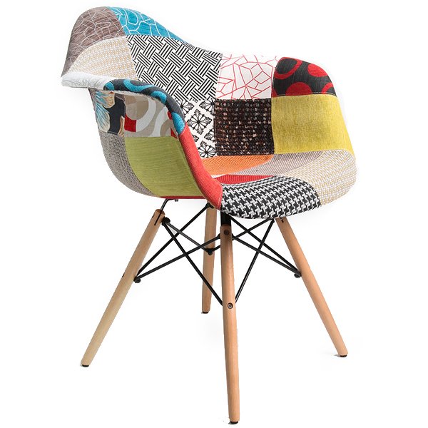 Стул DAW Patchwork Мульти Древесина Стул DAW Patchwork Мульти Древесина в Липецке | Loft Concept