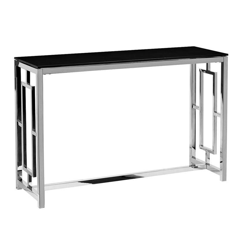 Консоль Console Black Glass Черный Хром Консоль Console Black Glass Черный Хром в Липецке | Loft Concept
