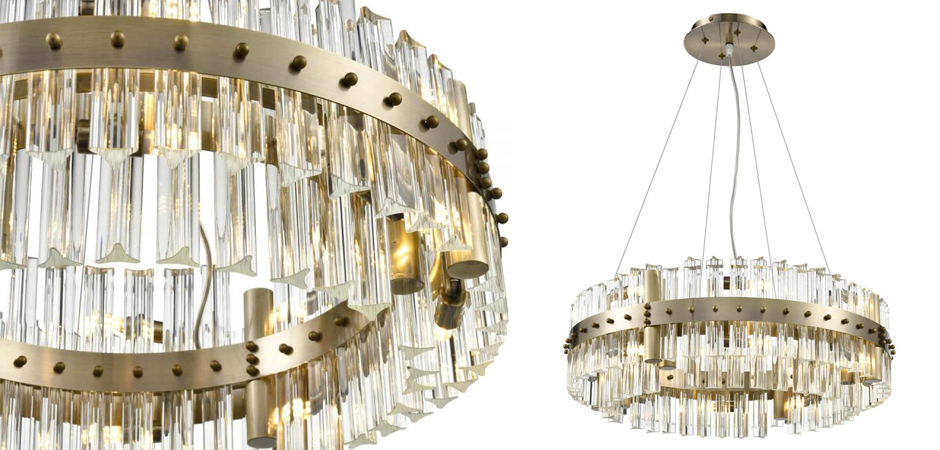Люстра Glass Angular Tubes Люстра Glass Angular Tubes - Loft-Concept в Липецке