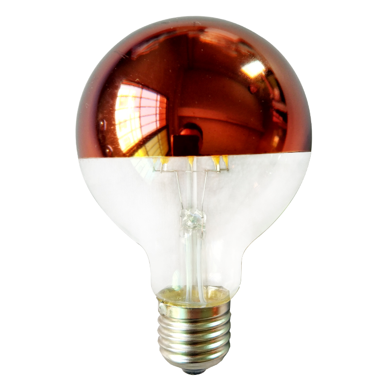Лампочка LED E27 11W red mirror Прозрачный Красный Лампочка LED E27 11W red mirror Прозрачный Красный в Липецке | Loft Concept