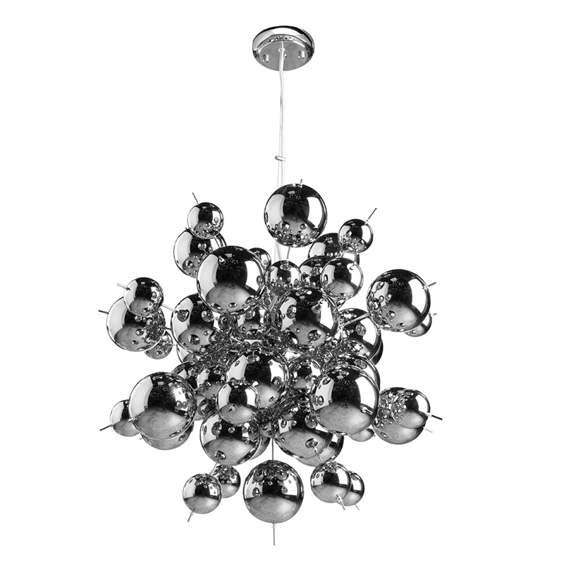 Люстра Bubbles of Mercury Chandelier Темный хром Люстра Bubbles of Mercury Chandelier Темный хром в Липецке | Loft Concept