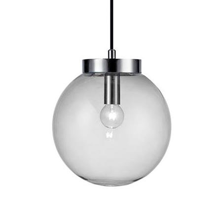 Подвесной светильник Lap Pendant Transparent Хром Прозрачное Стекло Подвесной светильник Lap Pendant Transparent Хром Прозрачное Стекло в Липецке | Loft Concept