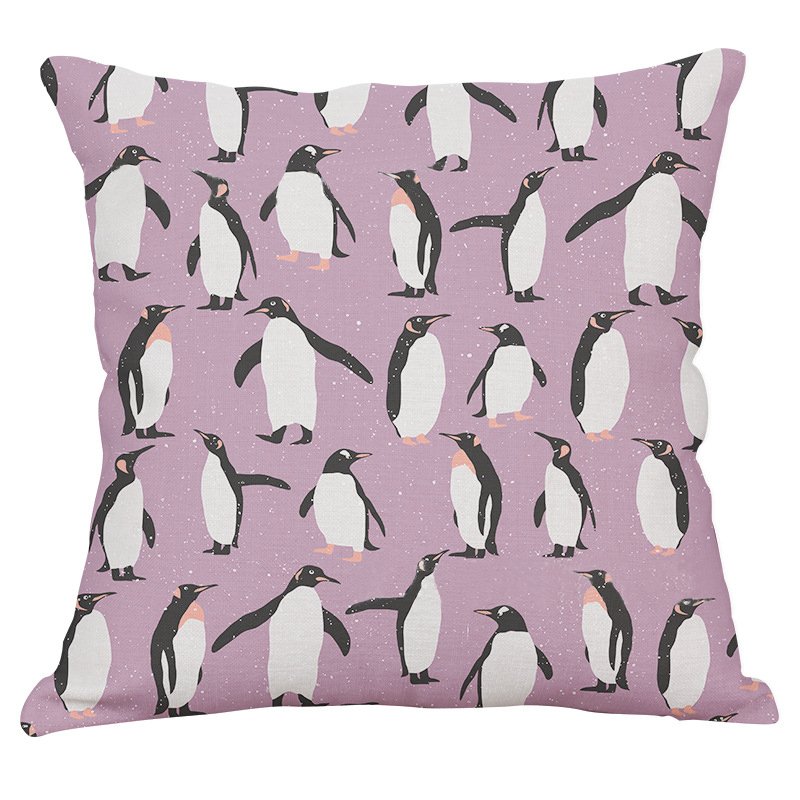 Декоративная подушка Penguins Декоративная подушка Penguins в Липецке | Loft Concept