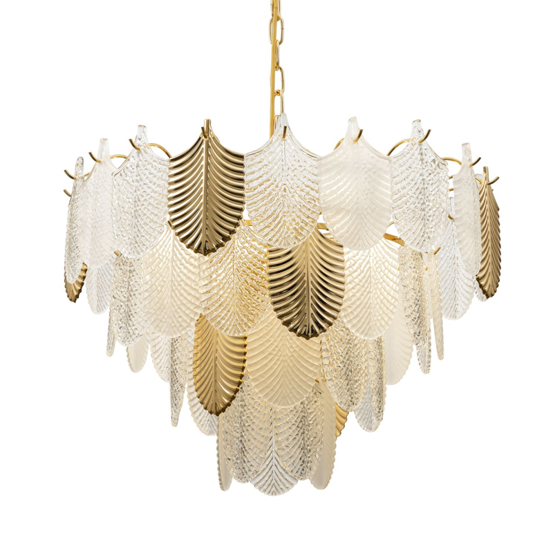 Люстра Feyar Gold Enlarged c Рельефным Стеклом Золотой Белый Люстра Feyar Gold Enlarged c Рельефным Стеклом Золотой Белый в Липецке | Loft Concept
