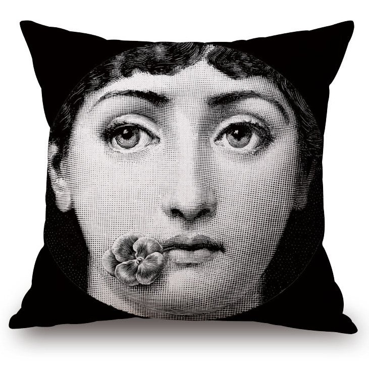 Декоративная подушка Fornasetti 010 Декоративная подушка Fornasetti 010 в Липецке | Loft Concept